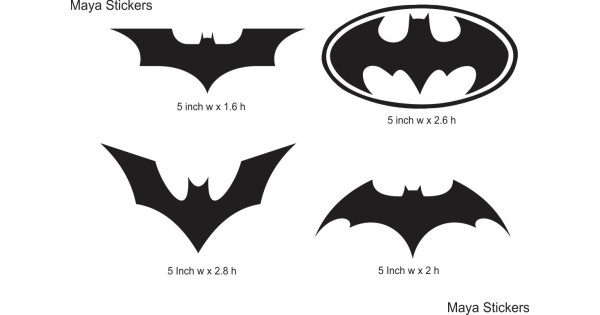 Batman Vinyl Sticker And Decals For Cars, Bikes, Laptop